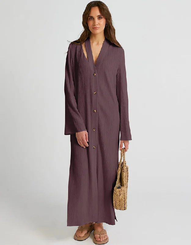 Salmon Heavy Designer Heavy Fancy Maxi Dress Comfortable Casual Maxi Dress