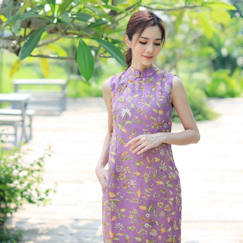 ATBM Silk Cheongsam Dress - XS