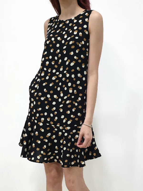 Dot Dot Ruffles Dress (Non-returnable)