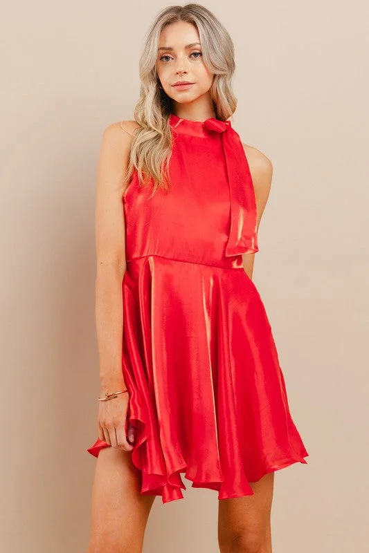 Eliza Halter Dress- FINAL SALE ITEM