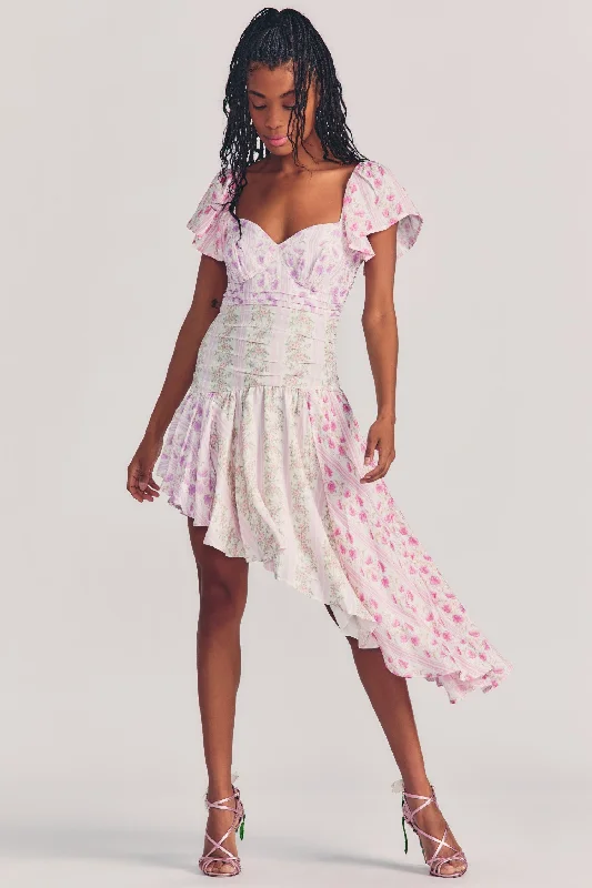 Irvine Dress Pastel Clouds