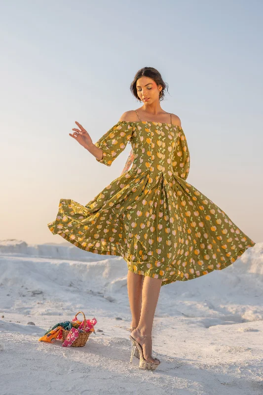 Lillian Flare Dress