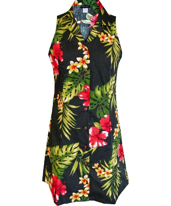 Puunene Princess Seam Button Front Dress