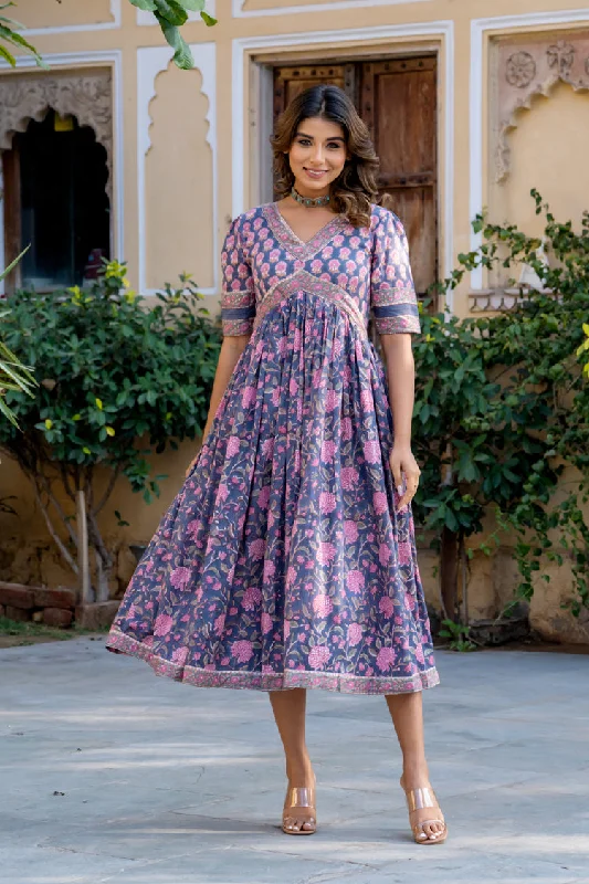 Santorini Pink Buti Nyra Dress