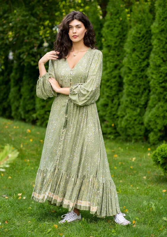 Simona Green Diamond Dress