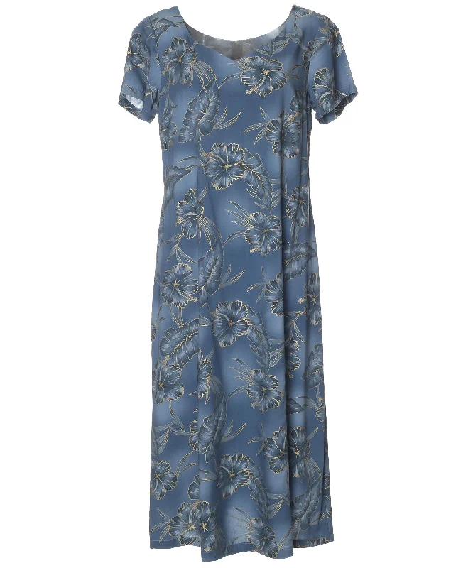 Traditional Relaxed Fit Hawaiian Dress Kailua