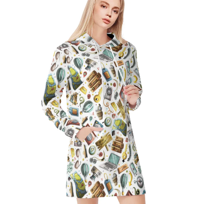 Work from Anywhere Hoodie Sweat Dress