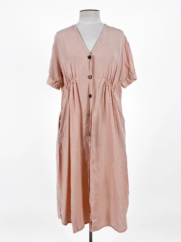 Zara | Pink Casual/Workwear Dress | Size M